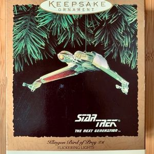 Hallmark Keepsake Ornament: 1994 Star Trek Klingon Bird of Prey